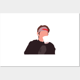 BTS V Ellen Meme Minimal Posters and Art